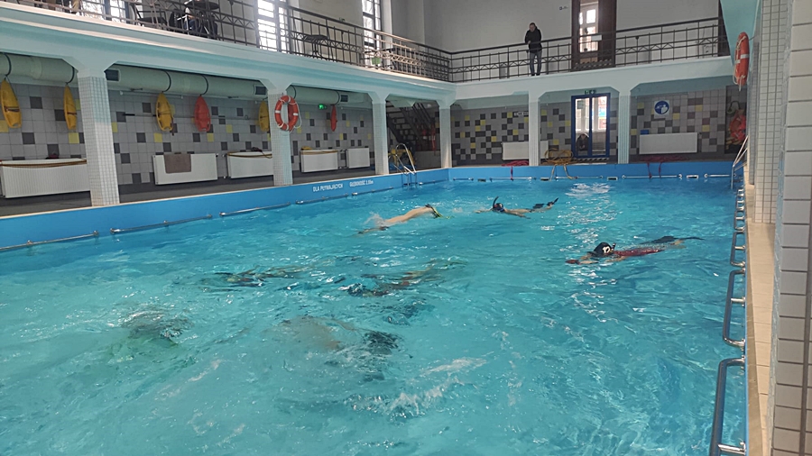 Hokej pod wodą Walenie Siemianowice Śląskie Trening 26 XI 2022. Koniec Walenia czyli Amatorska Liga Hokeja Pod Wodą